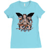 hell n back boys Ladies Fitted T-Shirt