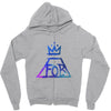 f o b Zipper Hoodie