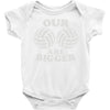 our volleyballs are bigger Baby Onesie