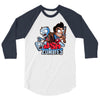 ash vs zombies 3/4 Sleeve Shirt