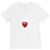 three of swords V-Neck Tee