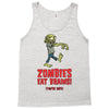 zombies eat brains Tank Top