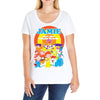 jamie and the magic torch cult funny retro Ladies Curvy T-Shirt