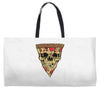 pizza skull Weekender Totes