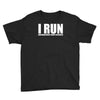 i run Youth Tee