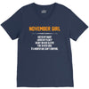 November Girl Hated By Many V-Neck Tee