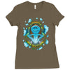 existence is pain Ladies Fitted T-Shirt