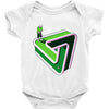 puzzled putter Baby Onesie