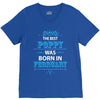The Best Poppy Was Born In February V-Neck Tee