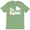 the dogfather  nerd retro der pate godfather fun T-Shirt