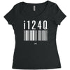 i124q Women's Triblend Scoop T-shirt