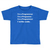 Revolution I Write Code Toddler T-shirt