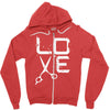 shear love Zipper Hoodie