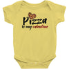 pizza is my valentine 56 Baby Bodysuit