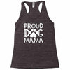 proud dog mama Racerback Tank