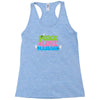 peace, love, massage Racerback Tank