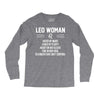 Leo Woman Long Sleeve Shirts