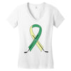 Humboldt Ribbon Women's V-Neck T-Shirt