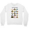 life is a game Crewneck Sweatshirt
