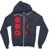 money bad love Zipper Hoodie