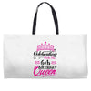 Celebrating With the 6th Birthday Queen Weekender Totes