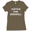 Justice For Grenfell Ladies Fitted T-Shirt
