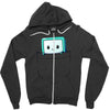 bmo pocket Zipper Hoodie