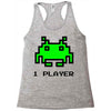 arcade player one Racerback Tank