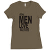 real men love walrus funny Ladies Fitted T-Shirt