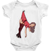 pin up girl Baby Onesie