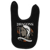dragons are a girl's best frien Baby Bibs