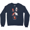 red fusion Crewneck Sweatshirt