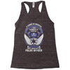 I Own It Forever The Title Police Officer Racerback Tank