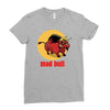 mad bull Ladies Fitted T-Shirt