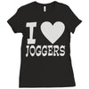 i love jogging Ladies Fitted T-Shirt