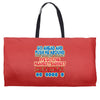 push me around grandma Weekender Totes