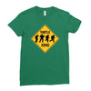 turtle xing Ladies Fitted T-Shirt