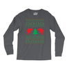 ugly sweater dinosour Long Sleeve Shirts