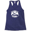 delorean express  funny Racerback Tank