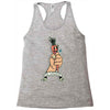 go vegan 6 Racerback Tank