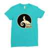 happy scottie halloween! Ladies Fitted T-Shirt