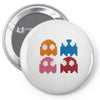 cool retro 80s pacman ghosts video games Pin-back button