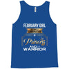 february  girl is a perfect combination of princess and warrior Tank Top