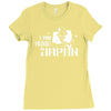 i'm huge Ladies Fitted T-Shirt
