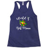 world's best mama Racerback Tank