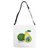 vegan world Adjustable Strap Totes
