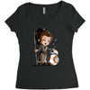 bbffs Women's Triblend Scoop T-shirt