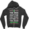merry litmas Zipper Hoodie