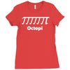 ladies octopi Ladies Fitted T-Shirt