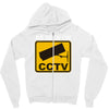 as seen on cctv chav rude,funny,cool,modern,fun Zipper Hoodie